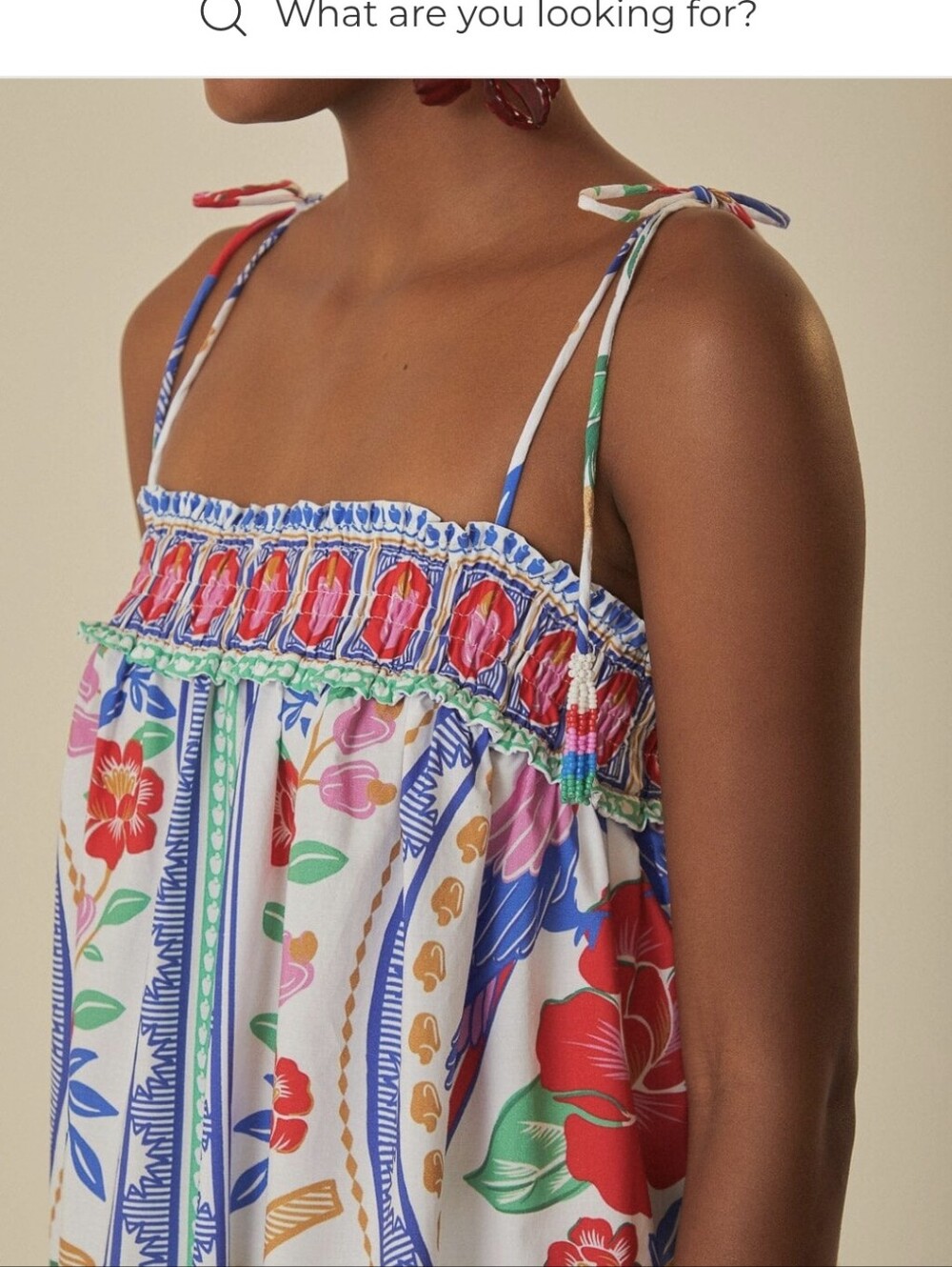 Farm Rio Flowers Beach Midi Dress - Picture 5 of 9